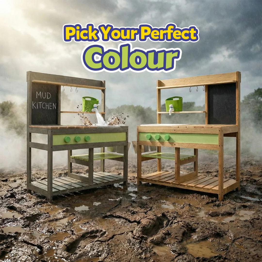 Little Teekie Kids Outdoor Mud Kitchen Play Set