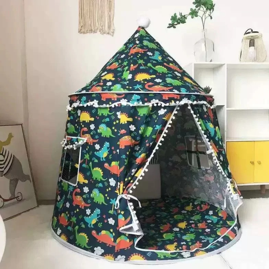 Kids Play Tent Indoor Princess Teepee | Balck