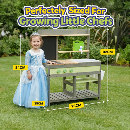 Little Teekie Kids Outdoor Mud Kitchen Play Set