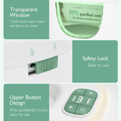 Large Capacity Baby Wipe Warmer