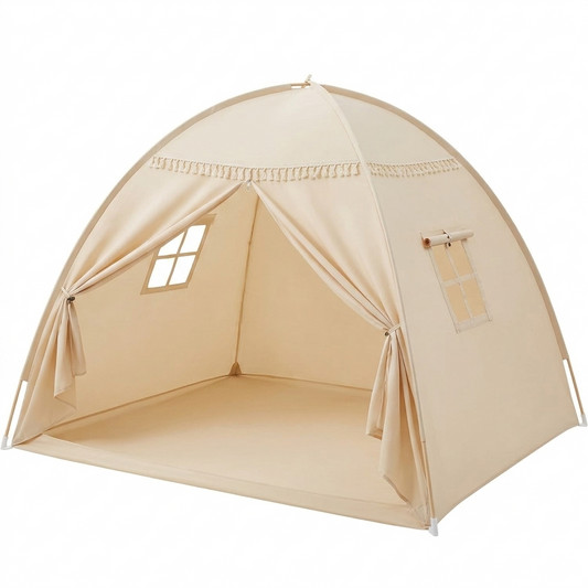 Little Teekie Full Bed Play Tent with Flags