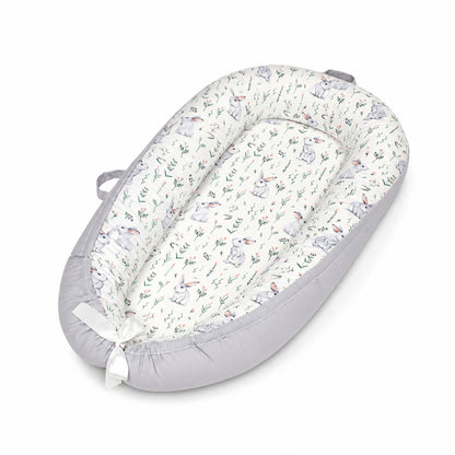 Little Teekie Leaf Print Baby Nest Lounger