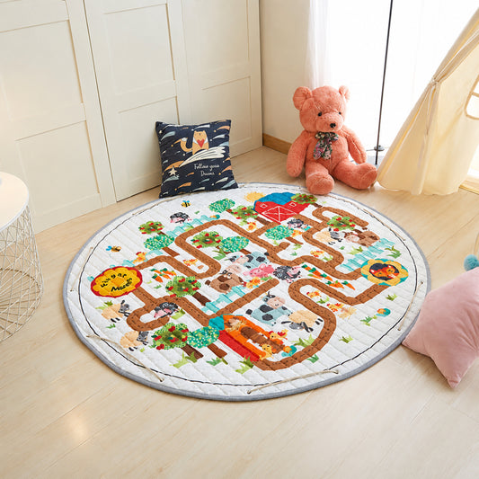 Little Teekie Farm Maze Baby Play Mat With storage function