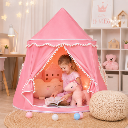 Little Teekie Kids Play Tent Indoor Princess Teepee