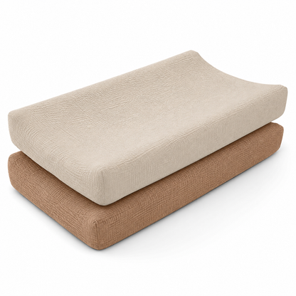 Little Teekies Muslin Cotton Baby Diaper Changing Pad Cover