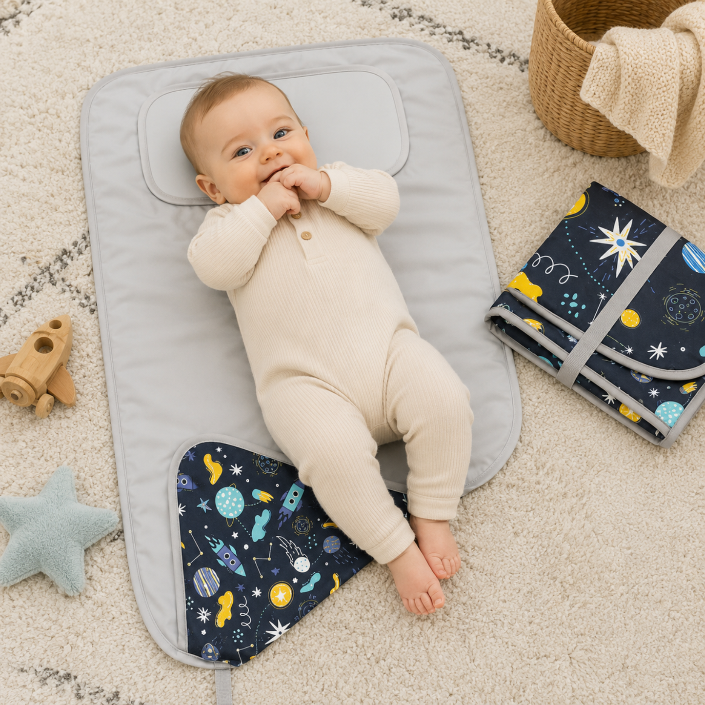 Little Teekies Portable Waterproof Baby Changing Mat