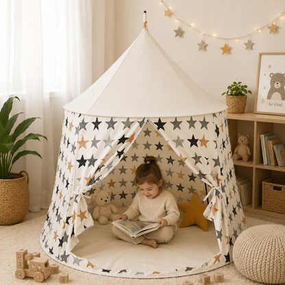 Little Teekie Kids Play Tent Indoor Princess Teepee