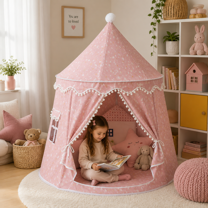 Little Teekie Kids Play Tent Indoor Princess Teepee
