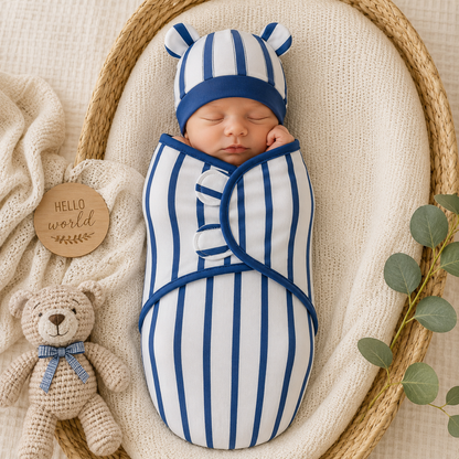 Little Teekie Adjustable Baby Swaddle Wrap Set