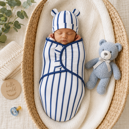 Little Teekie Adjustable Baby Swaddle Wrap Set