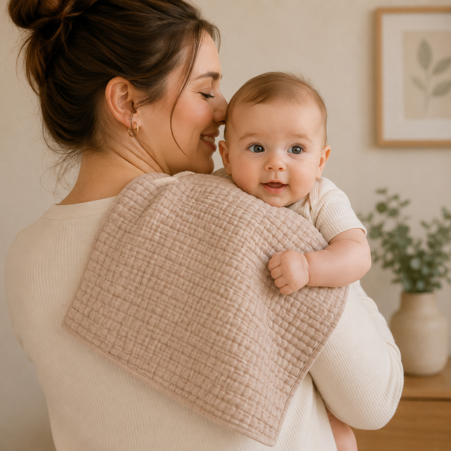 Little Teekie Soft Muslin Baby Burp Cloths