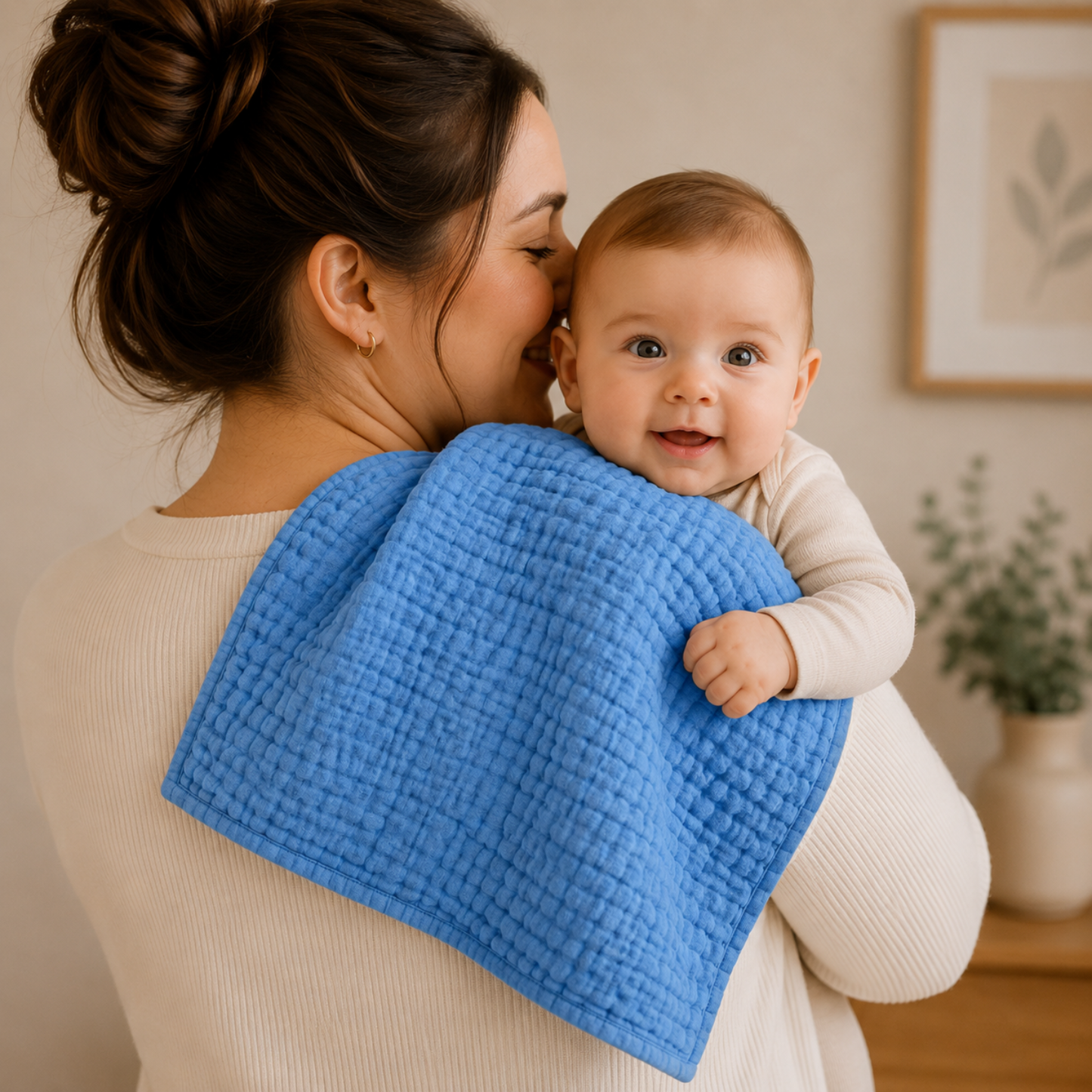 Little Teekie Soft Muslin Baby Burp Cloths