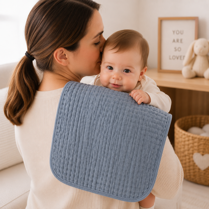 Little Teekie Soft Muslin Baby Burp Cloth Set