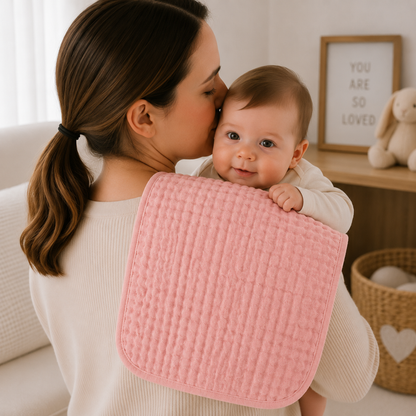 Little Teekie Soft Muslin Baby Burp Cloth Set