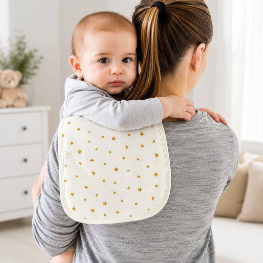 Little Teekie Soft Baby Burp Cloth Set