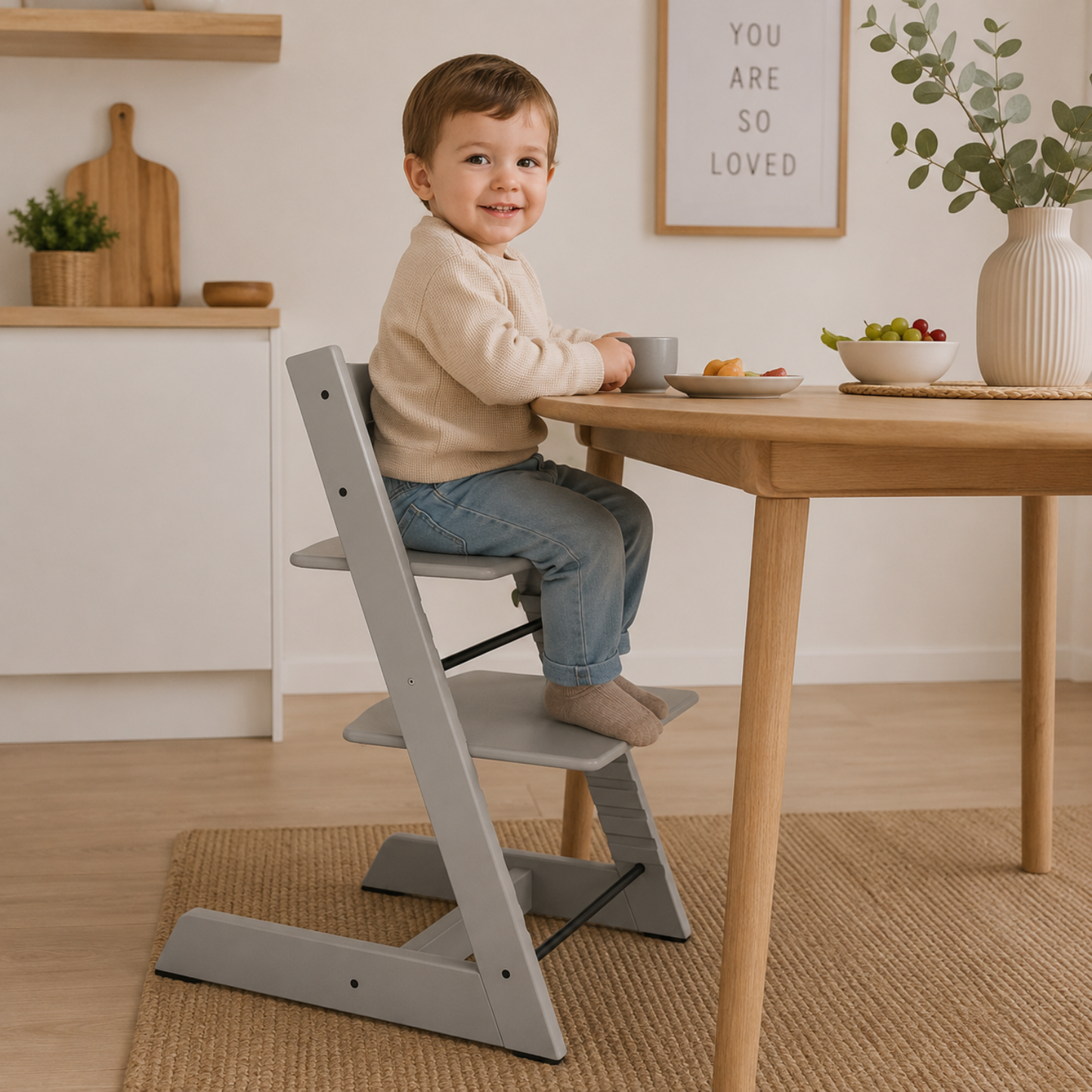 Little Teekie Adjustable Wooden Kids Chair