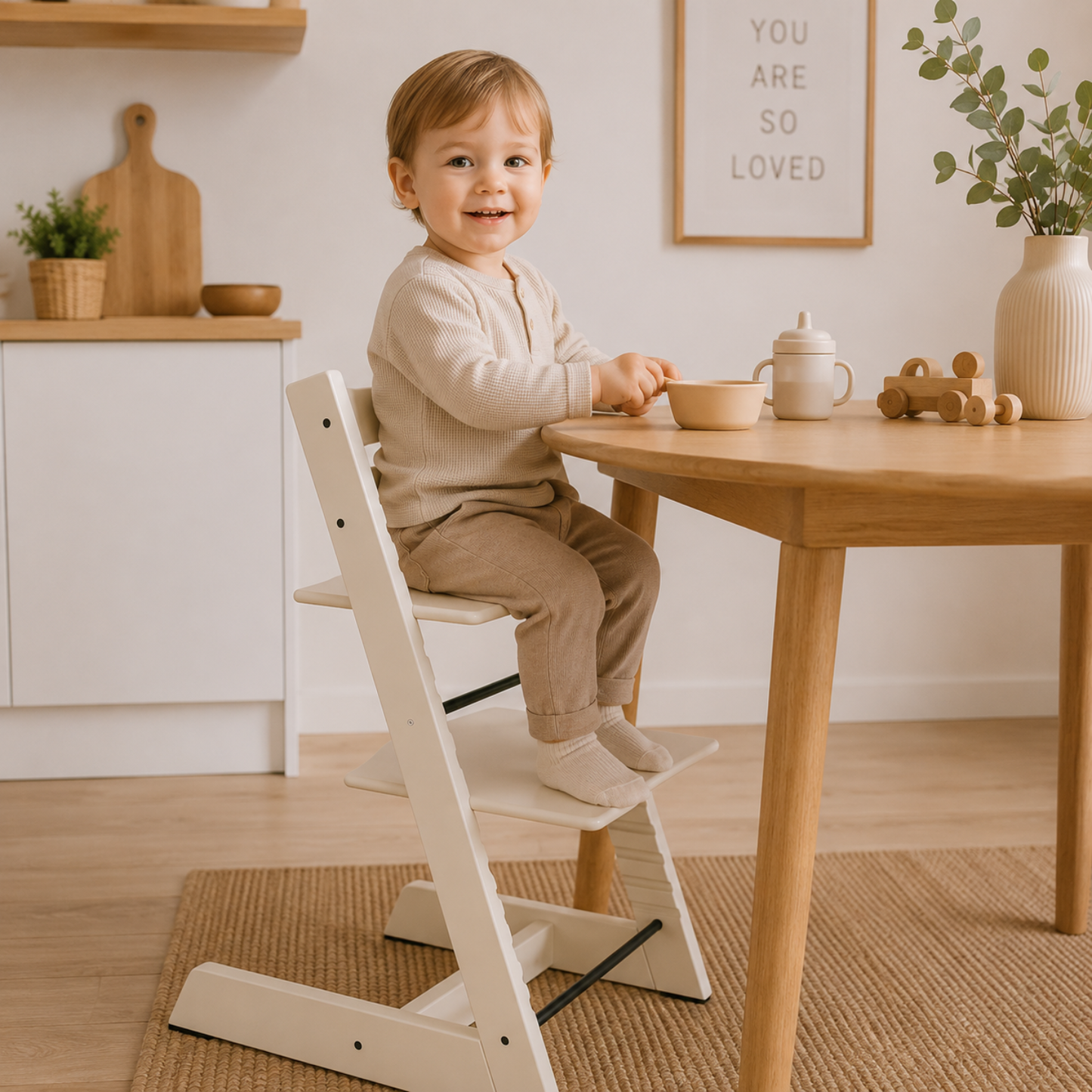 Little Teekie Adjustable Wooden Kids Chair