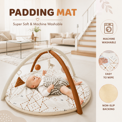 Little Teekie Baby Play Gym & Tummy Time Mat