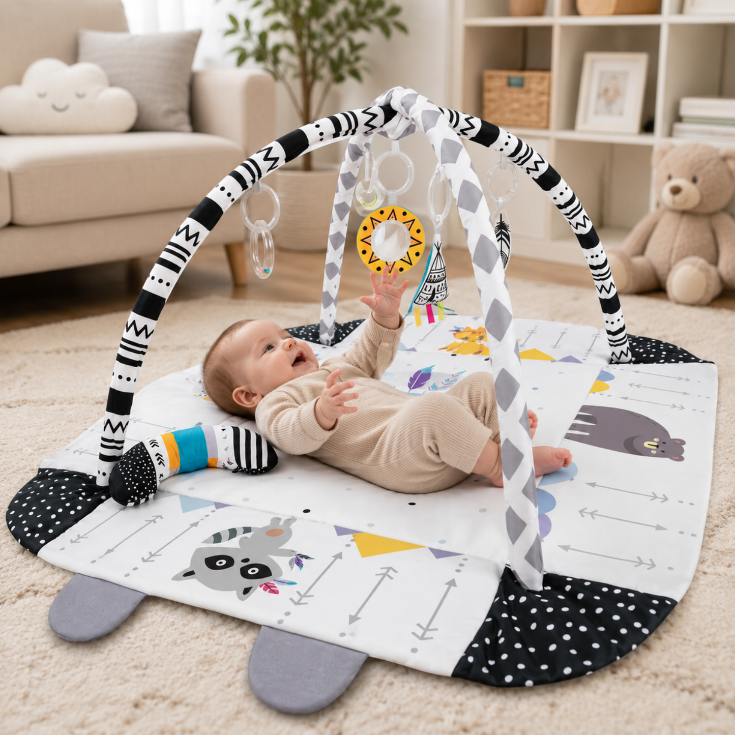 Little Teekie Stage-Based Baby Activity Play Gym Mat
