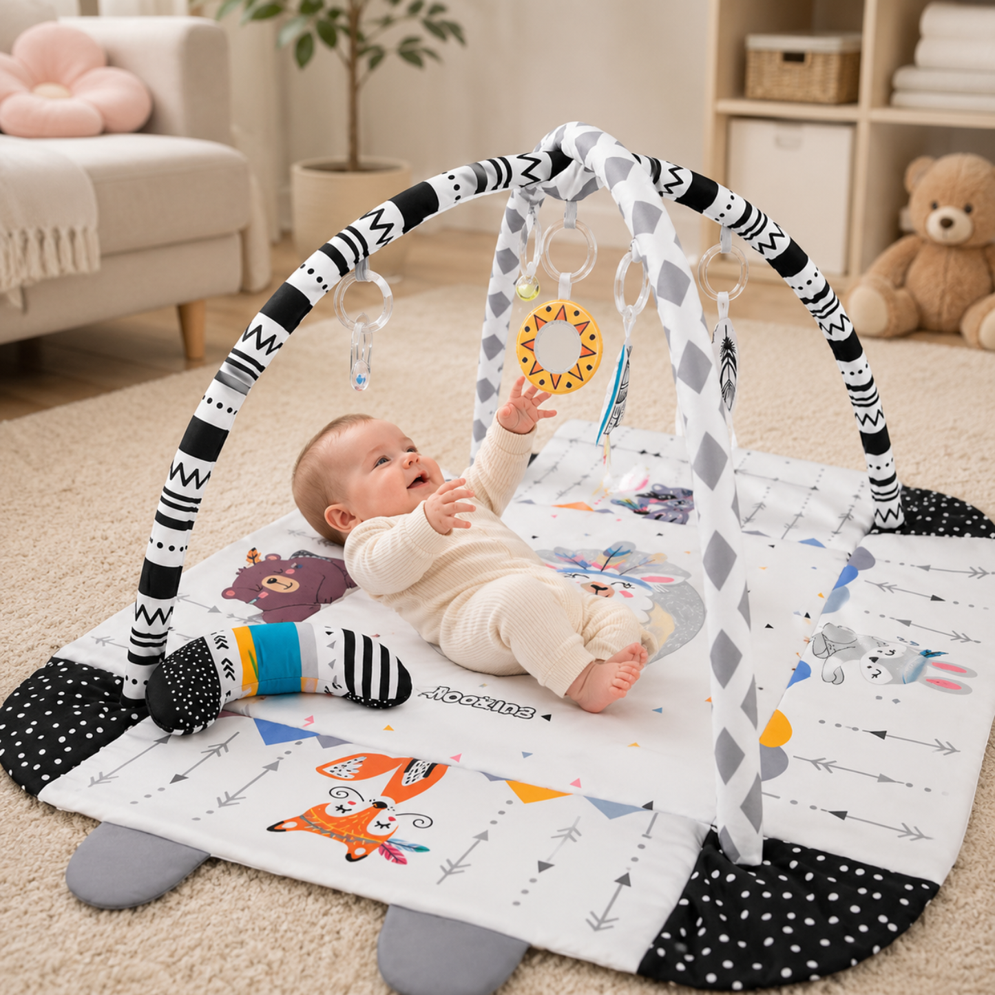 Little Teekie Stage-Based Baby Activity Play Gym Mat