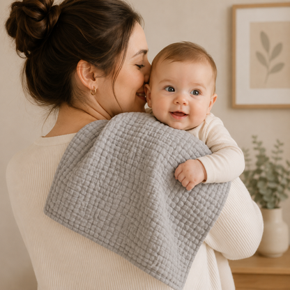 Little Teekie Soft Muslin Baby Burp Cloths