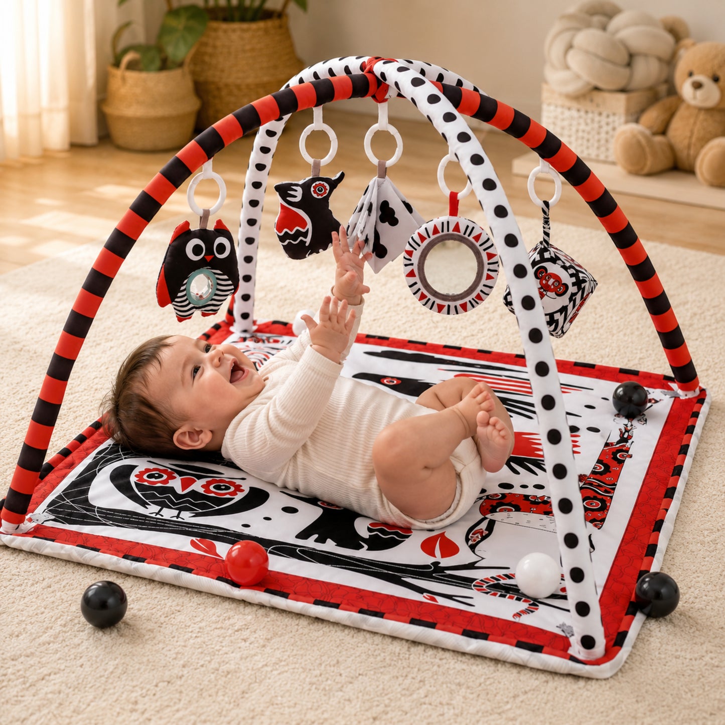 Little Teekie Baby Activity Play Gym Mat