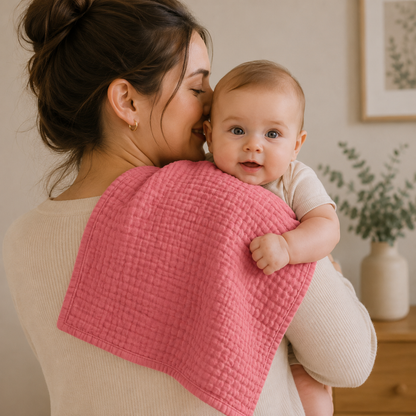 Little Teekie Soft Muslin Baby Burp Cloths