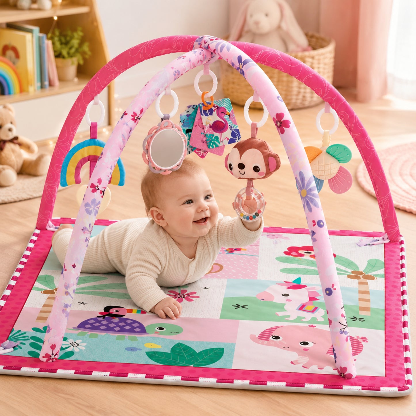 Little Teekie Baby Activity Play Gym Mat