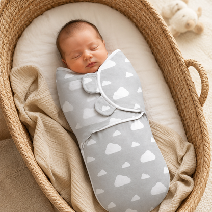 Little Teekies 3-Pack Organic Baby Swaddle Sleep Sack Set