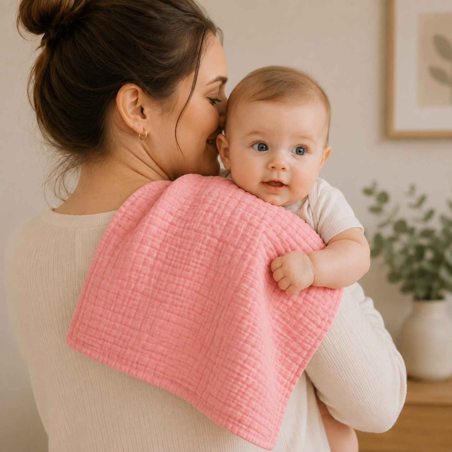 Little Teekie Soft Muslin Baby Burp Cloths