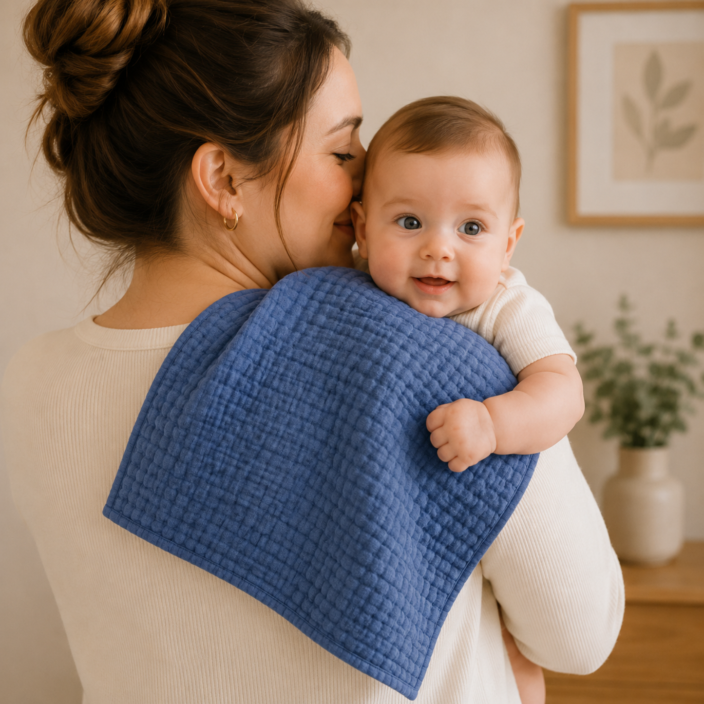 Little Teekie Soft Muslin Baby Burp Cloths